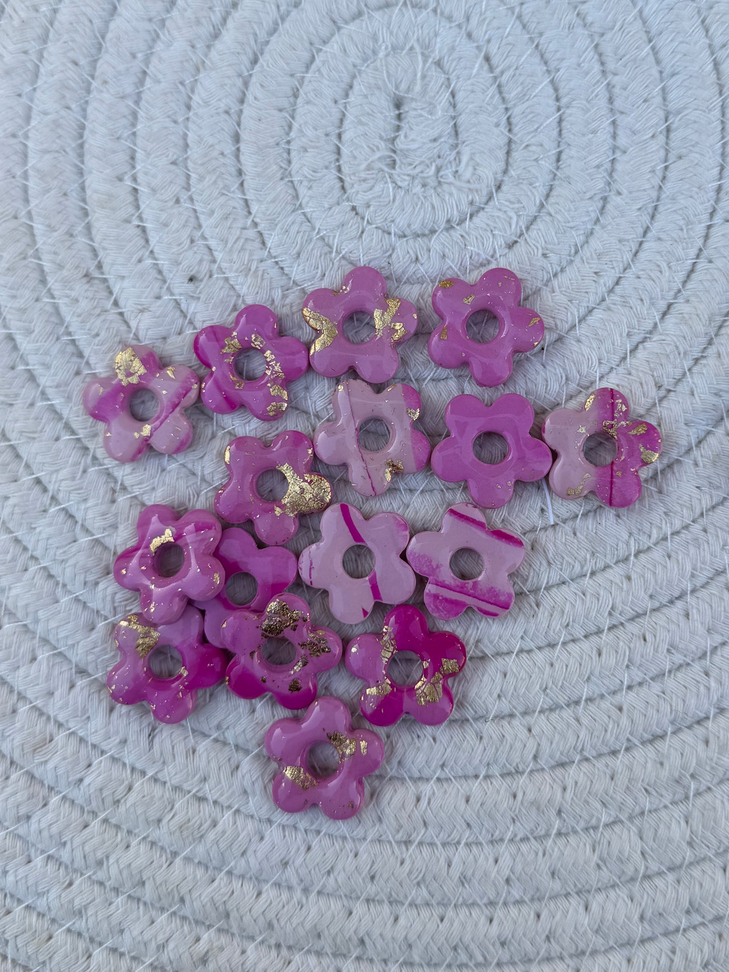 Pampilles petites fleurs roses